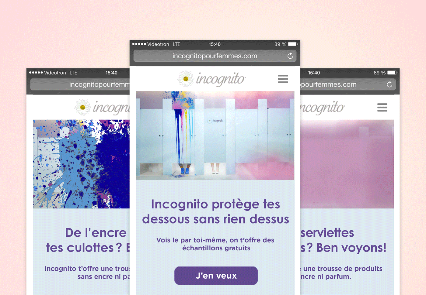 #webdesign #Incognito #publicité