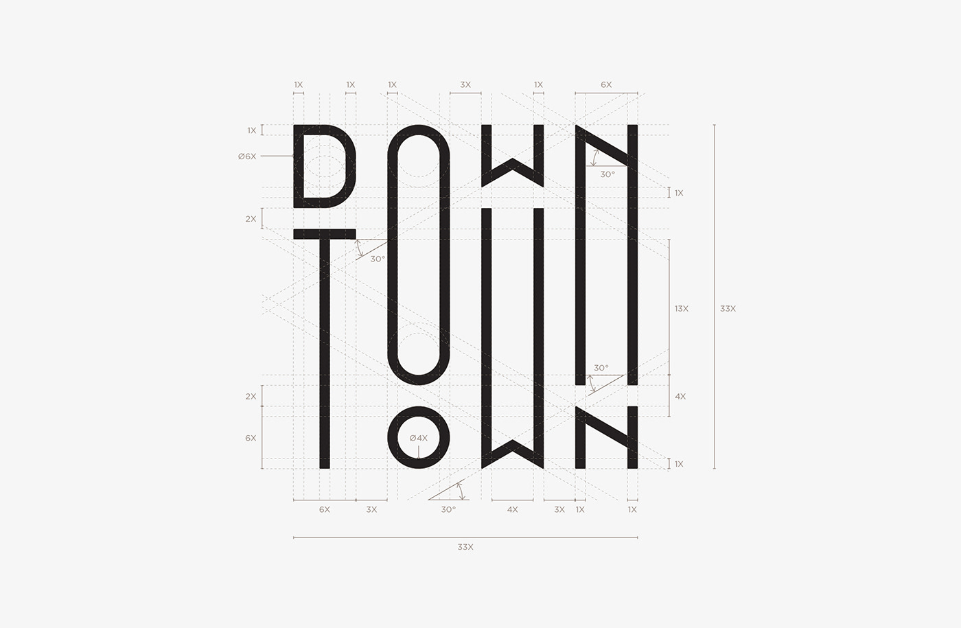 Logo explanation Downtown