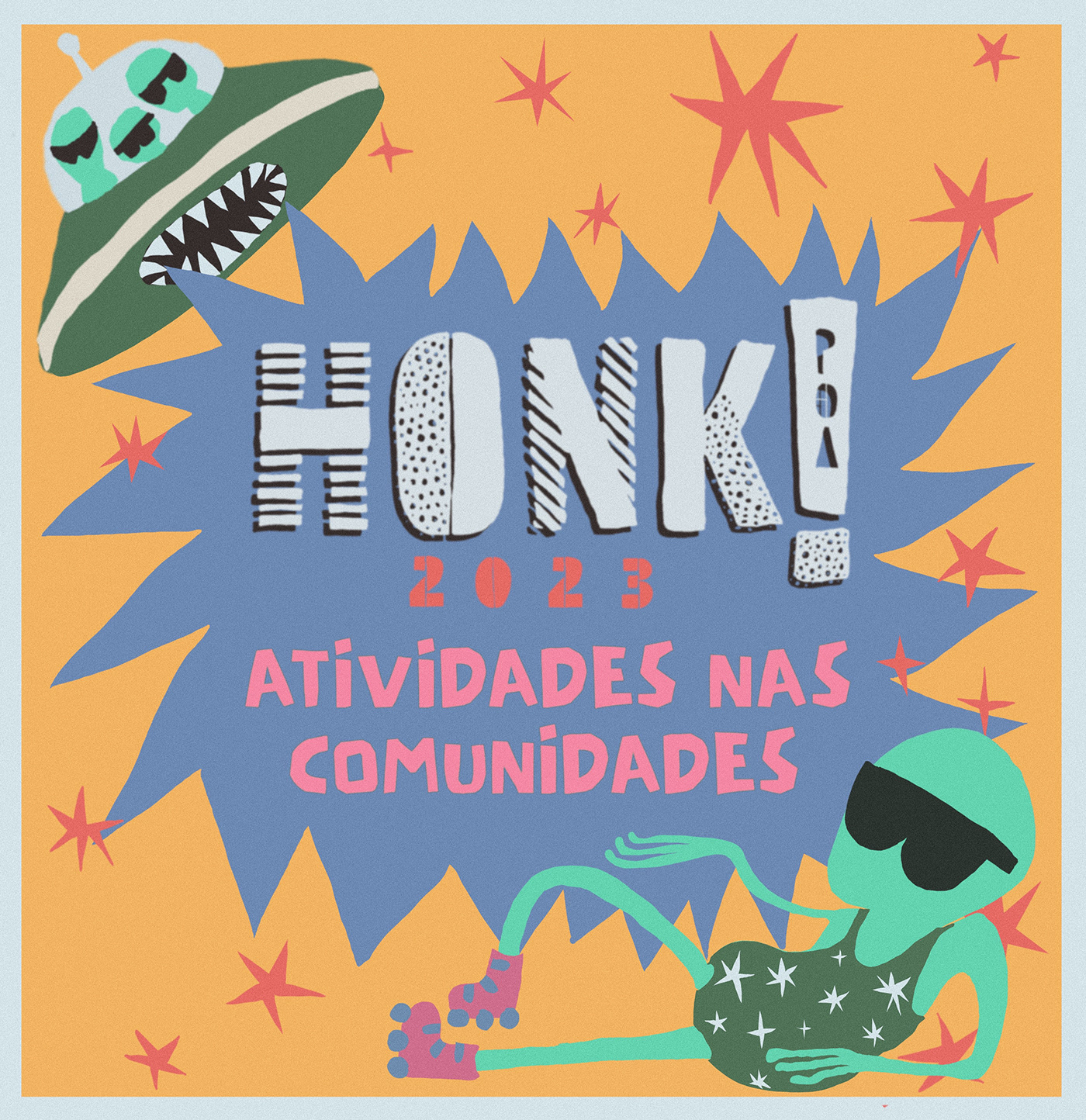 HONK Music Festival poster