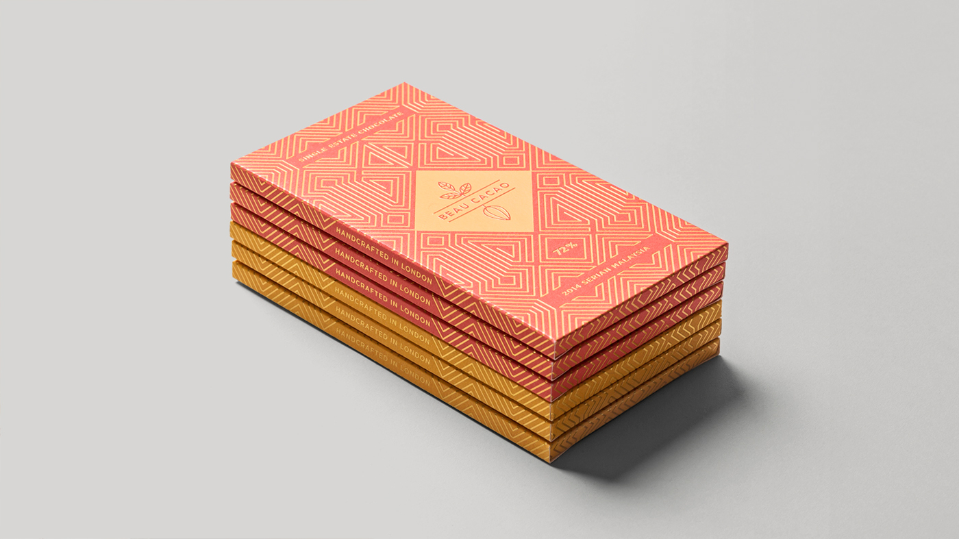 Packaging design print foil chocolate luxury Food  FMCG ArtDirection branding 
