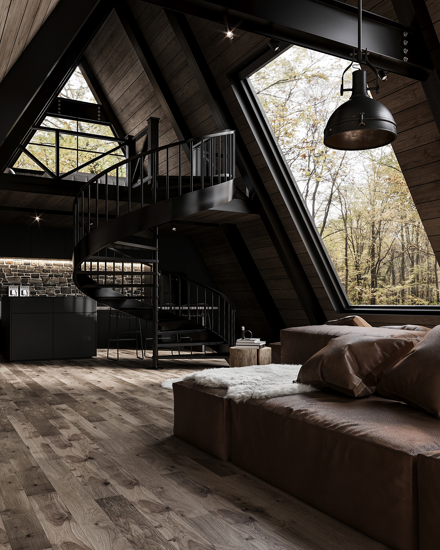 CGI architecture visualization interior design  archviz corona modern living room bedroom 3ds max