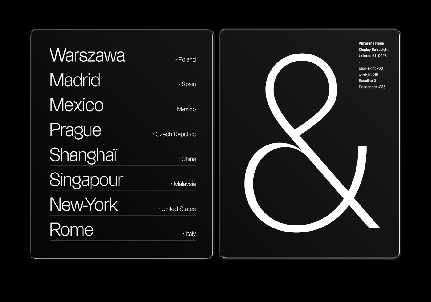 font Typeface typography   swiss style variable sans serif display typeface almarena lyon france