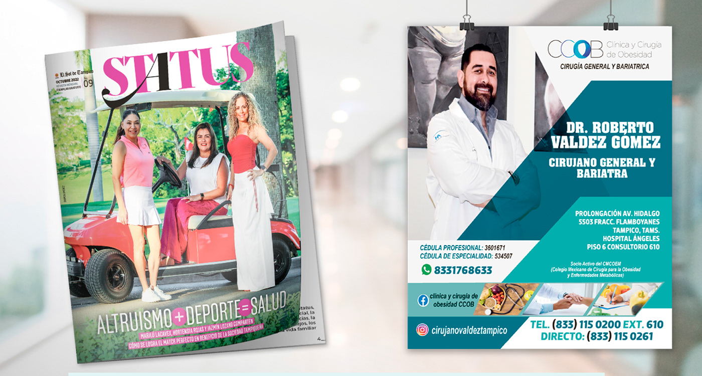 editorial design  impresa marketing   medicina periodismo digital publicidad redes sociales revista digital Tampico Tamaulipas México