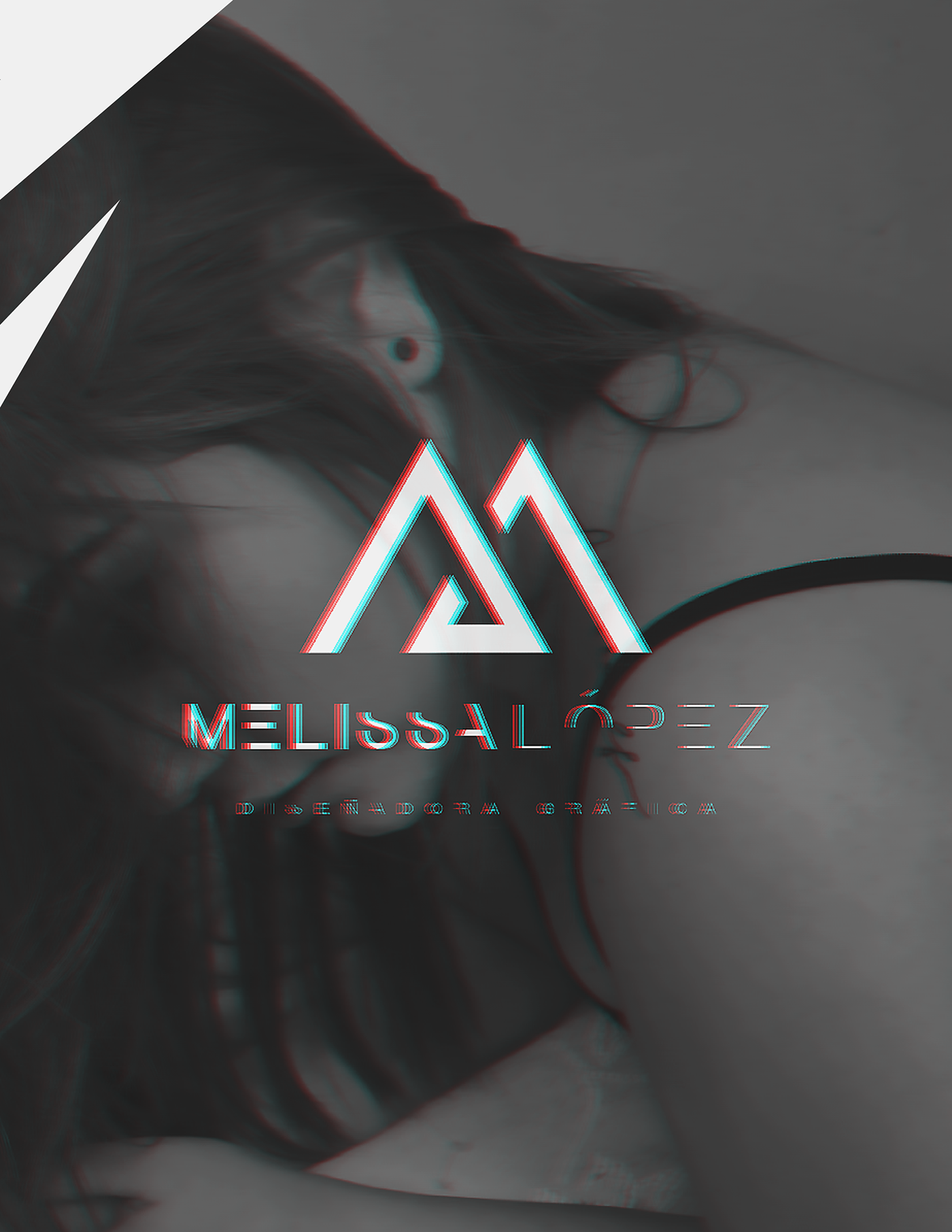 melissa lopez design modern Minimalism brand black gray logo