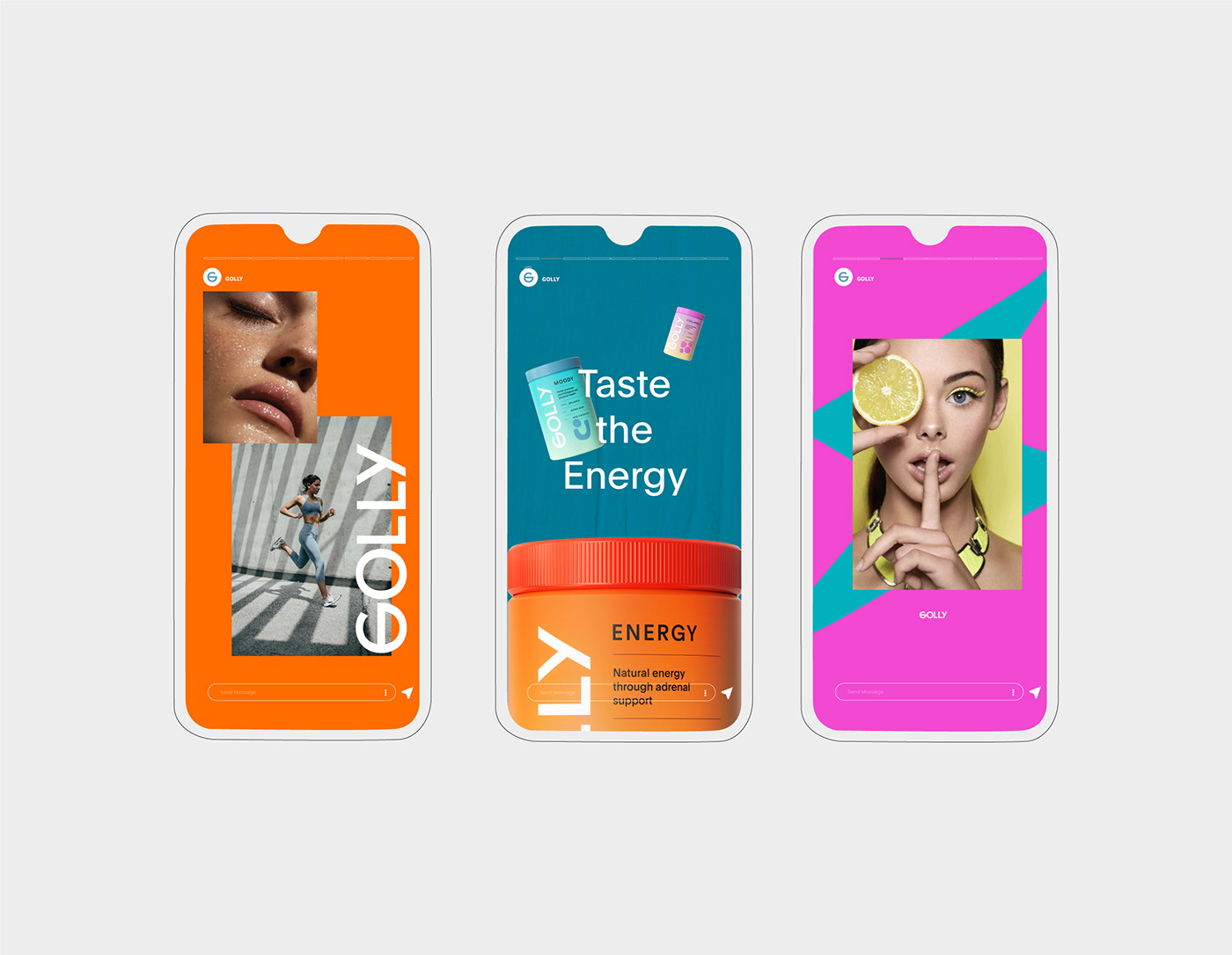 CBD collage energy drink Health logo Packaging supplement vitamin Wellness