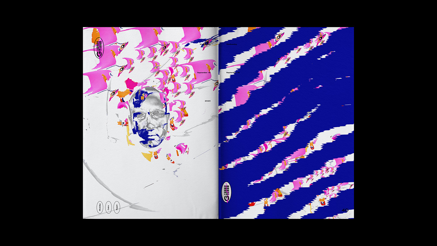 art collage contemporary egypt experimental gillll Glitch magazine Quarantine Topical Gel