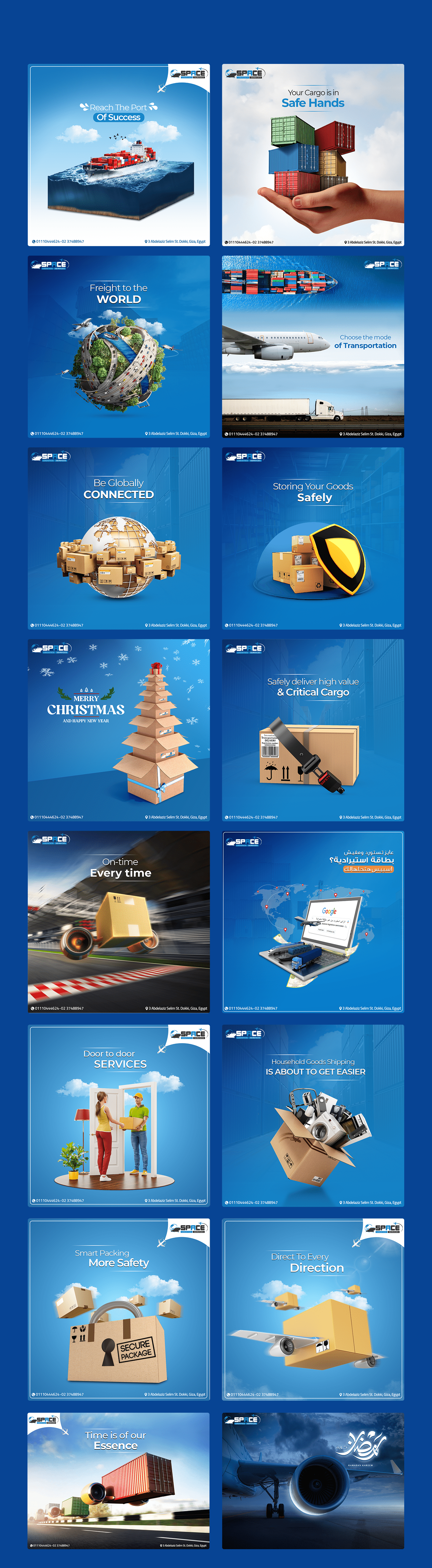 Advertising  Cargo delivery freight Logistics shipping social media Social media post Socialmedia Transport