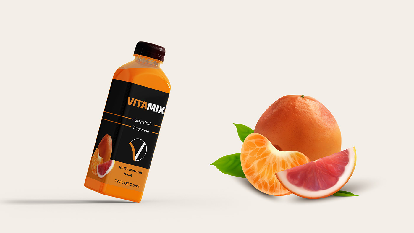 graphic design  Graphic Designer Packaging packaging design juice bottle Mockup designer product design  product