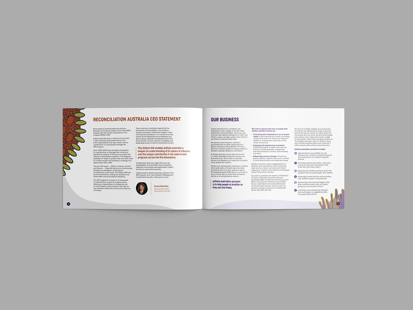 social impact design editorial design  print design  brand identity communications design INDIGENOUS AFFAIRS Booklet