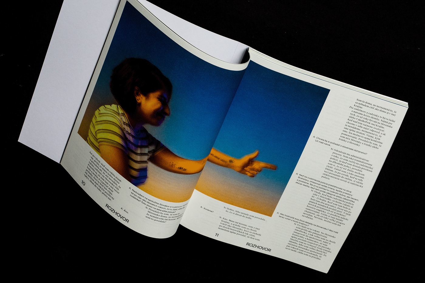editorial festival magazine portrait print
