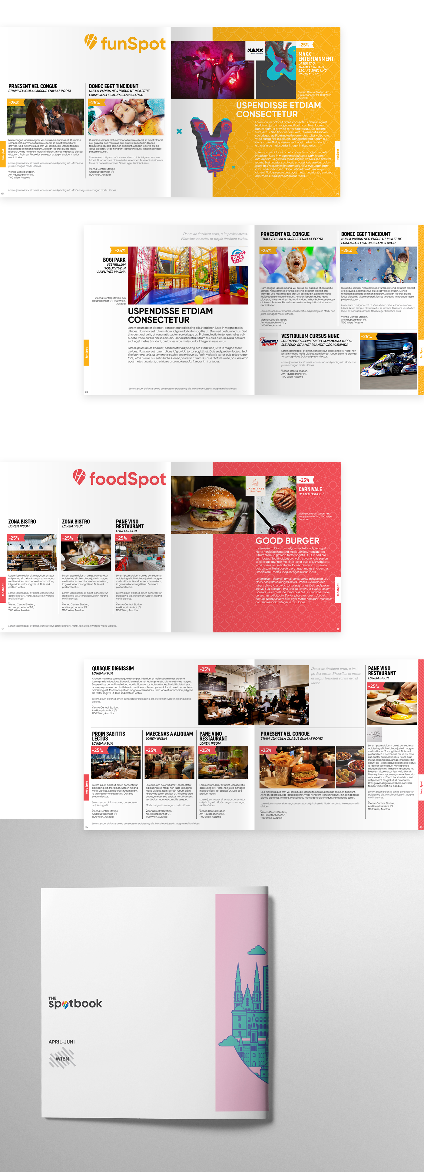 spotbook magazine print wien vienna austria Food  Fun night culture