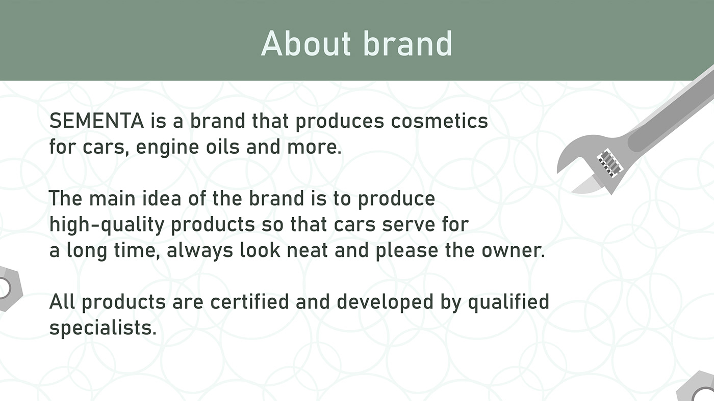 brand identity car car cosmetics design Engine oil product visualization
