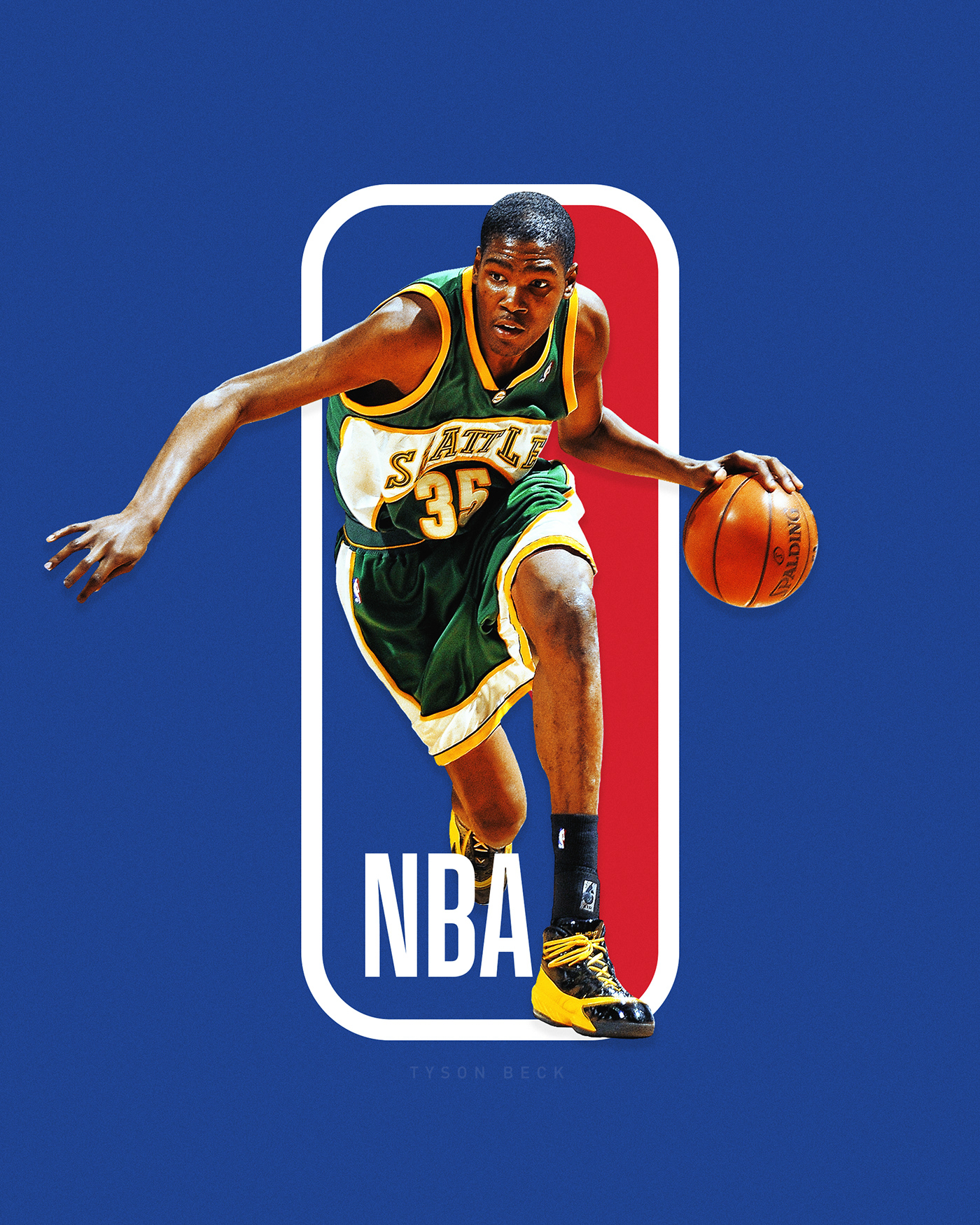 The Next Nba Logo Nba Logoman Series On Behance