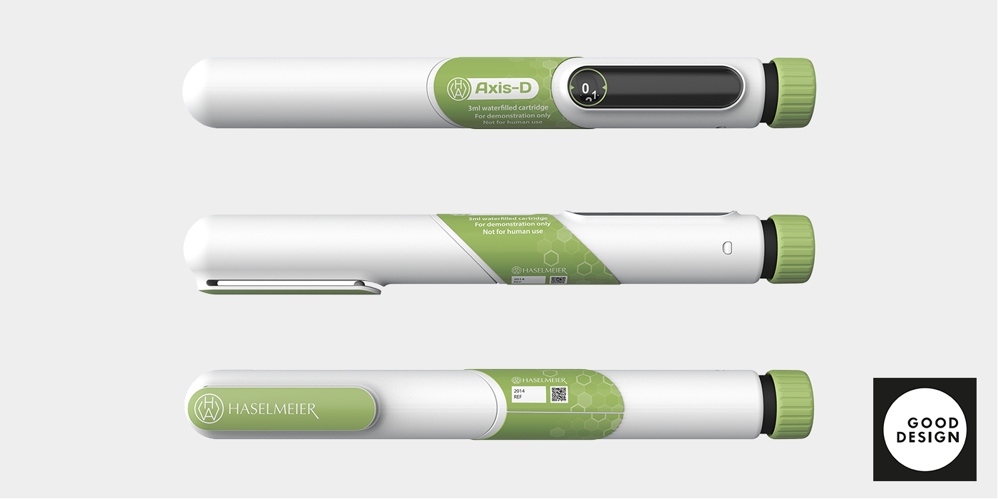 customisable design injection Insulin pen medical device pen injector Pharmaceutical Usability