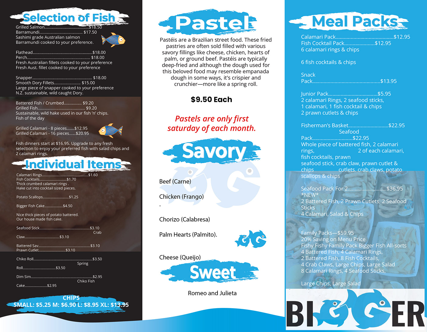 brochure flyer Flyer Design menu menu design menudesign restaurant tri-fold Trifold Brochure Design trifold design