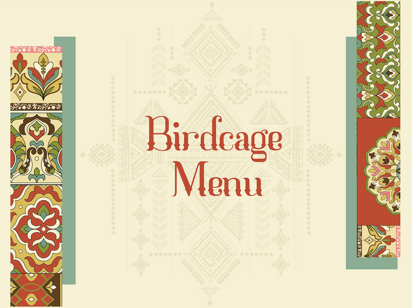 adobe illustrator Advertising  brand identity Food  identity ILLUSTRATION  marketing   menu design restaurant visual
