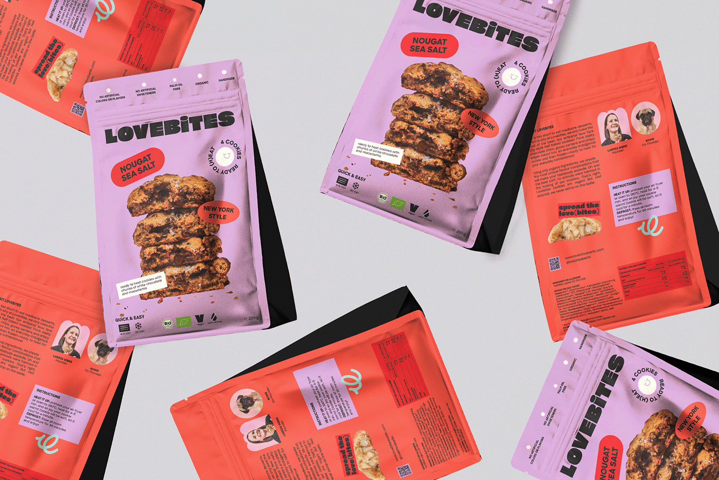 identity Packaging packaging design Food Packaging Cookies Packaging visual identity Pouch Packaging brand identity