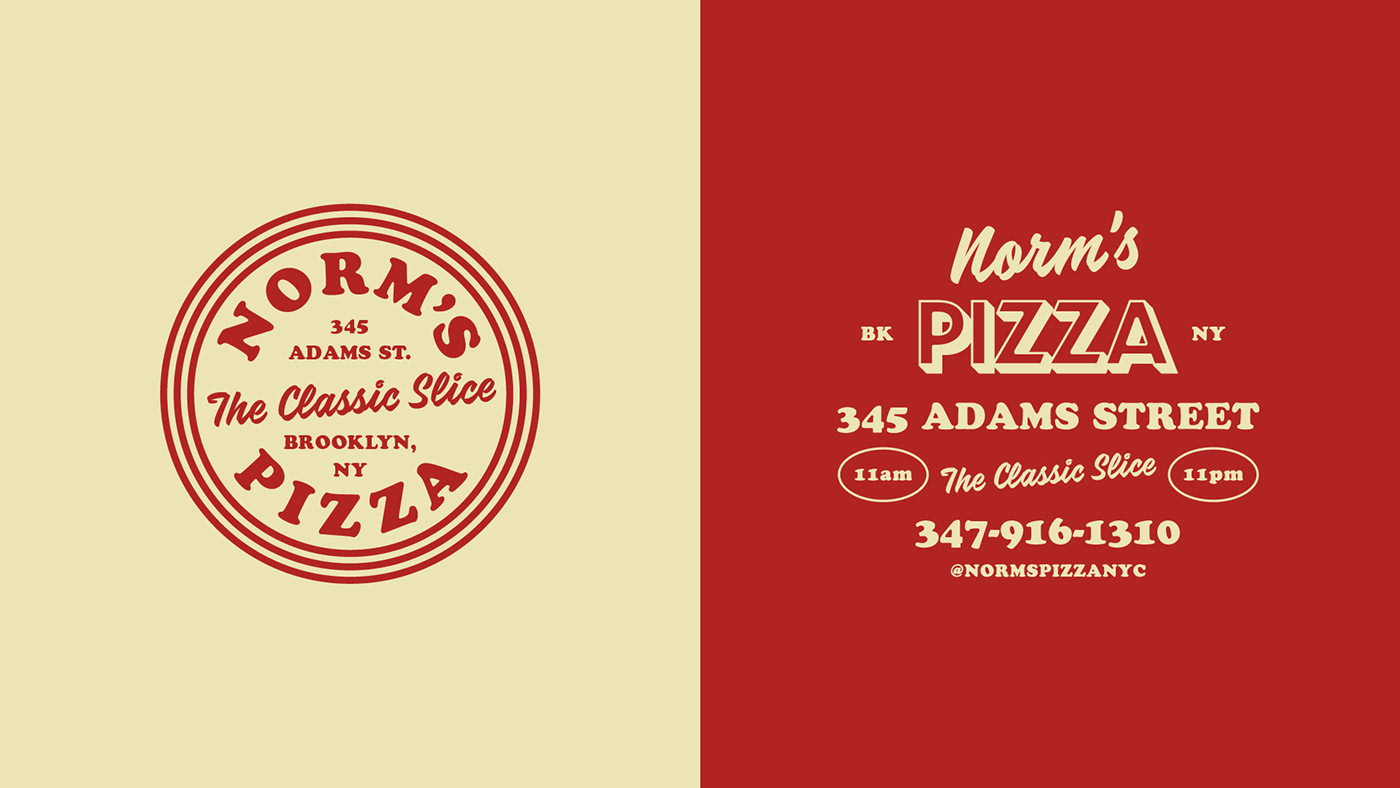 Pizza branding  pizza design pizza box Restaurant Branding new york pizza pizza logo Nostalgic Design Website Design