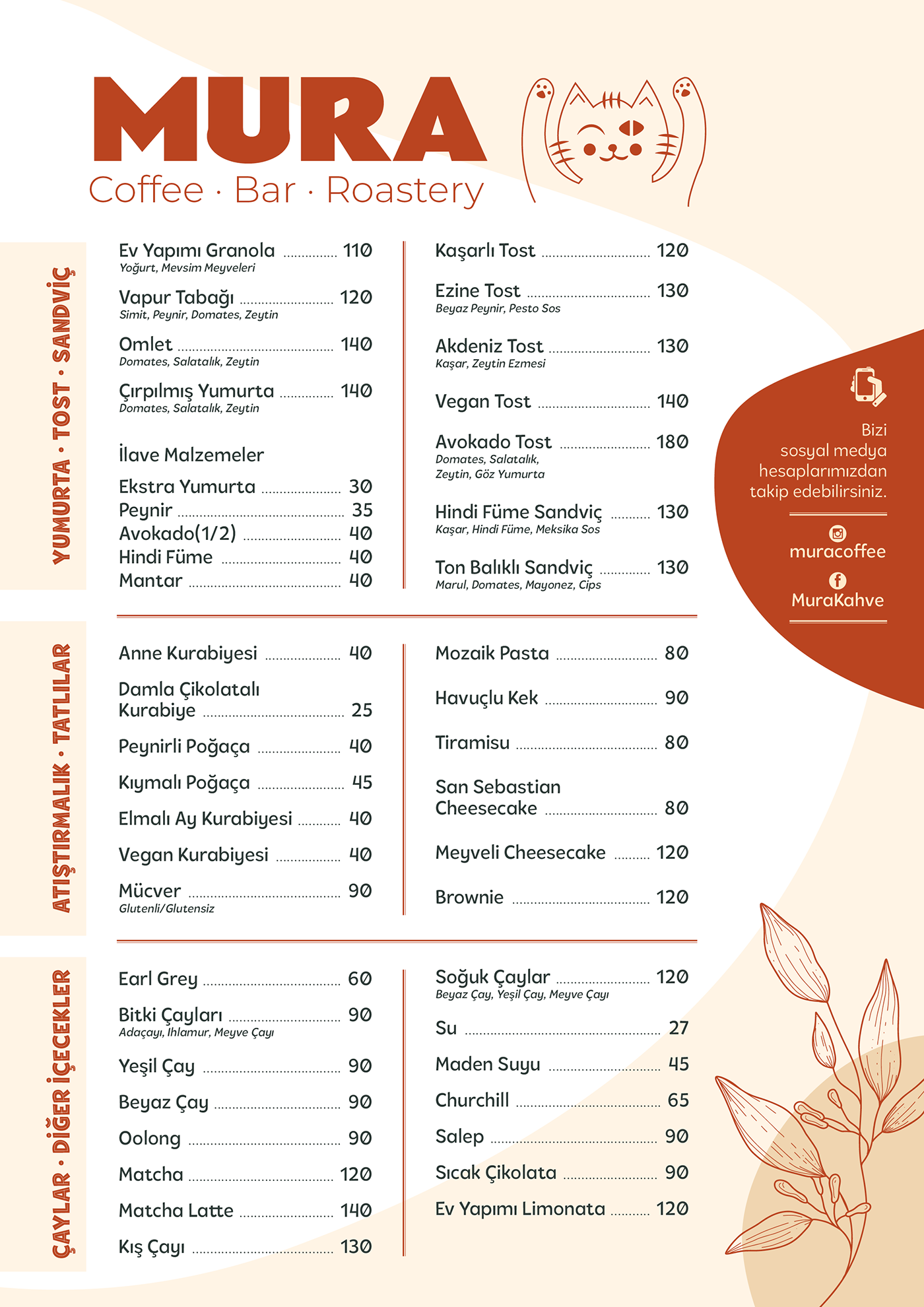 menu restaurant Coffee cafe bar menu design Advertising  flyer brochure roastery