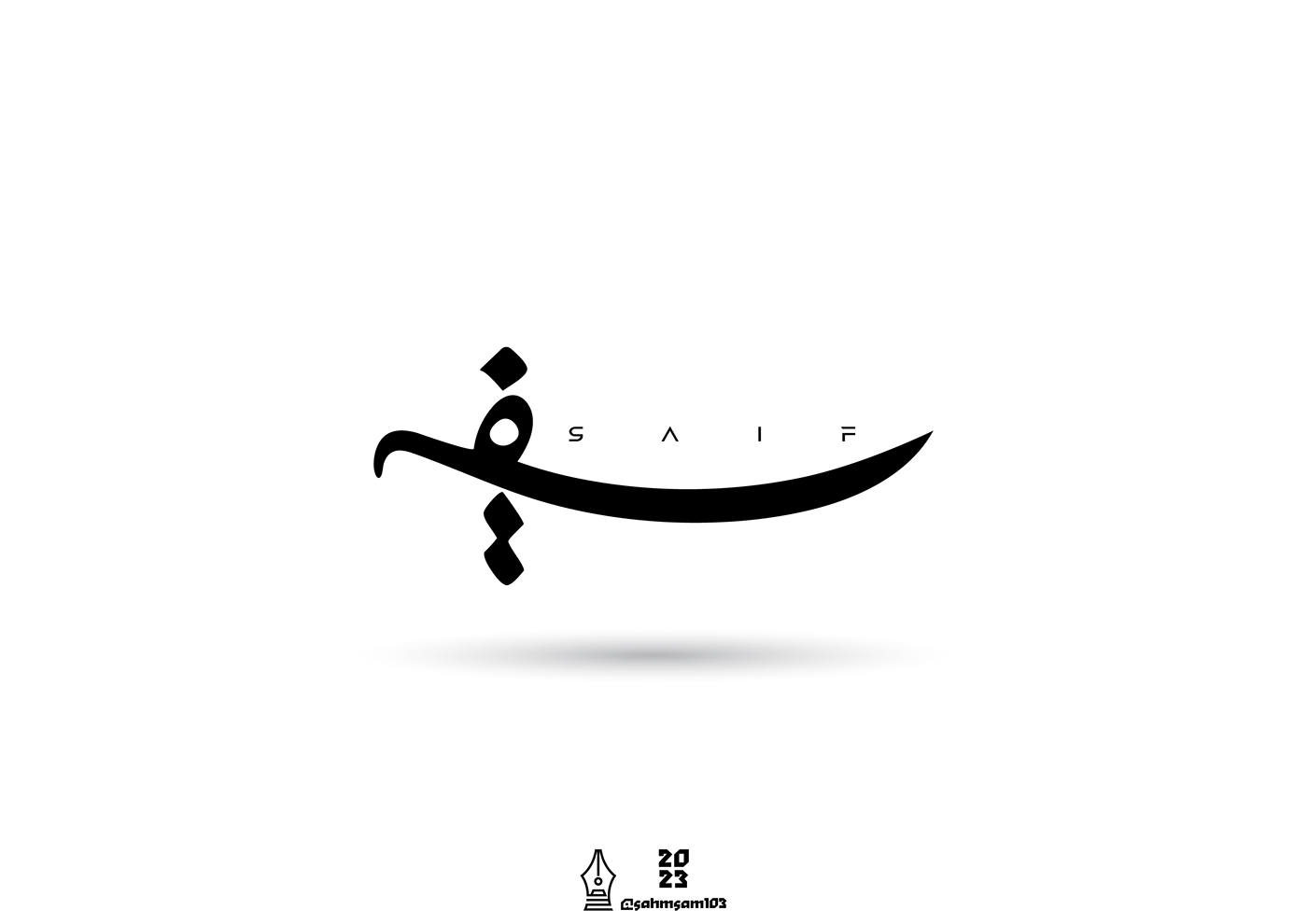 logo design typography   Logo Design شعار شعارات عربية  تصميم مصمم لوجو