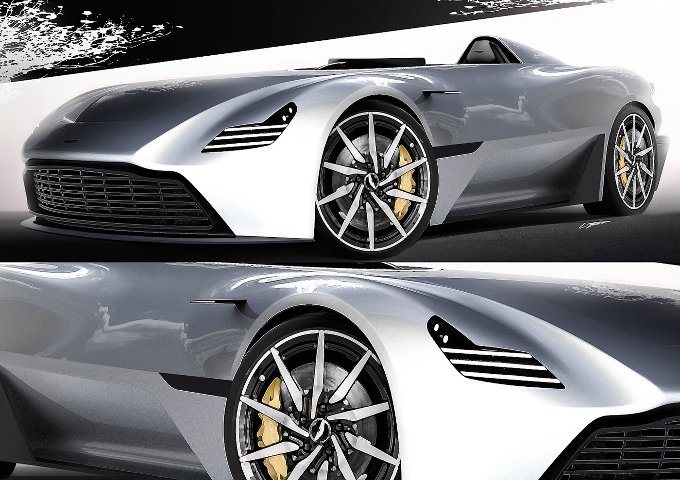 3dmodeling Automotive design car cardesign concept portfolio sketch transportation CGI HDRI rendering