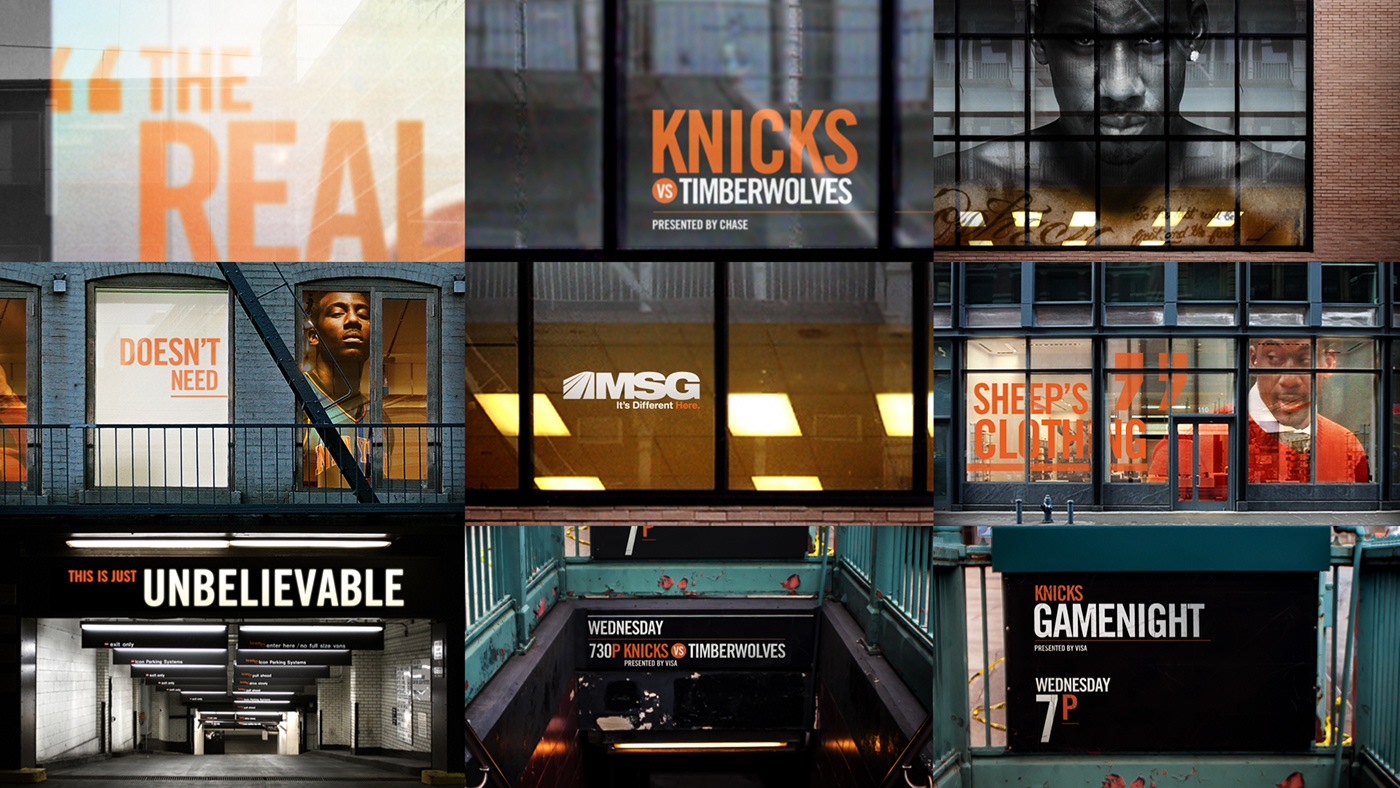basketball branding  concept design motion graphics  MSG network Packaging sports