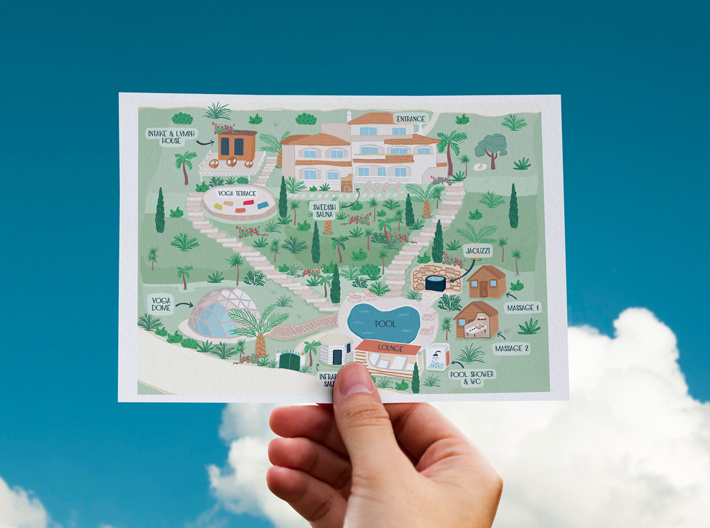adobe illustrator design hosting hotel Icon illustrated illustrated map map map illustration vector