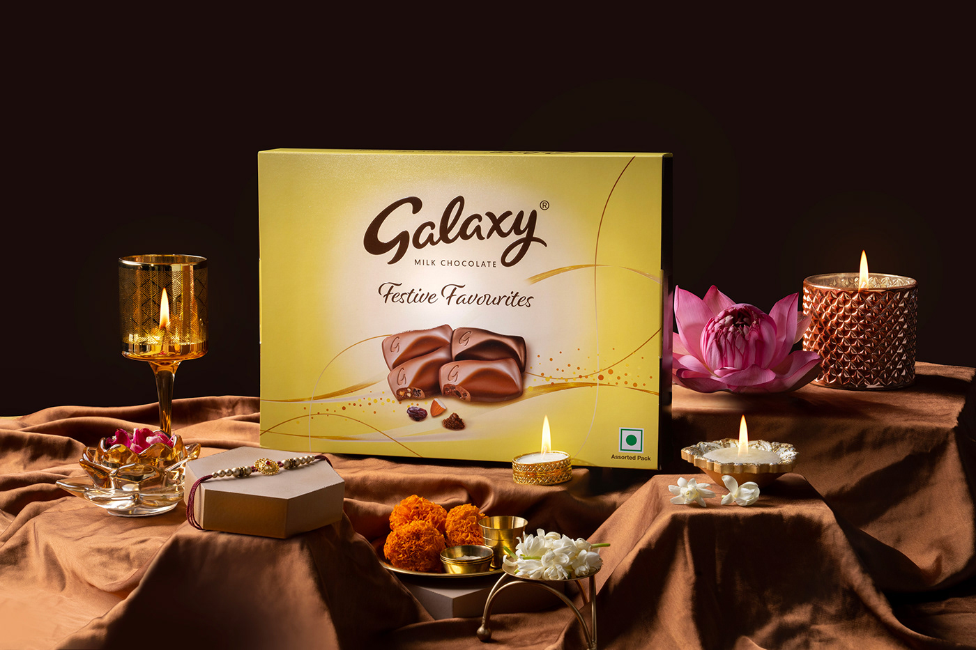 chocolate gifting festival indian Diwali Packaging styling  Photography  video celebration