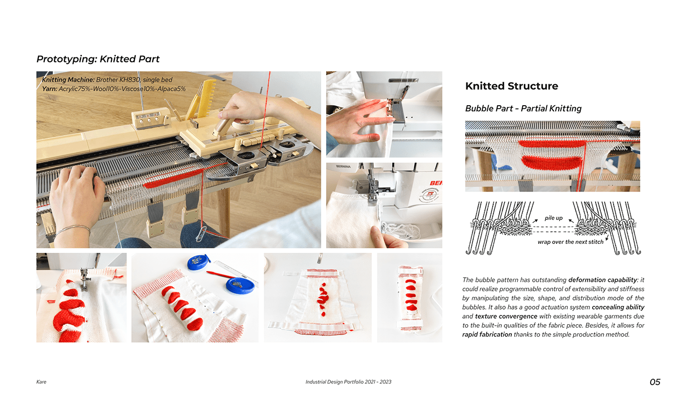 product design  Health Wearable knitting Technology industrial design  healthcare robotics rehabilitation Soft Robotics