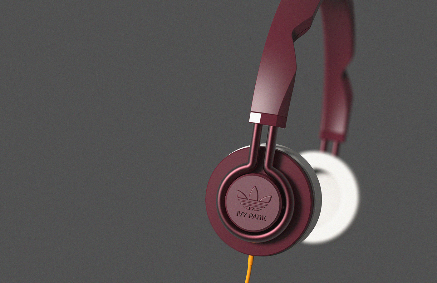 headphones adidas IVYPARK Electronics music sketching rendering keyshot Solidworks Beyonce