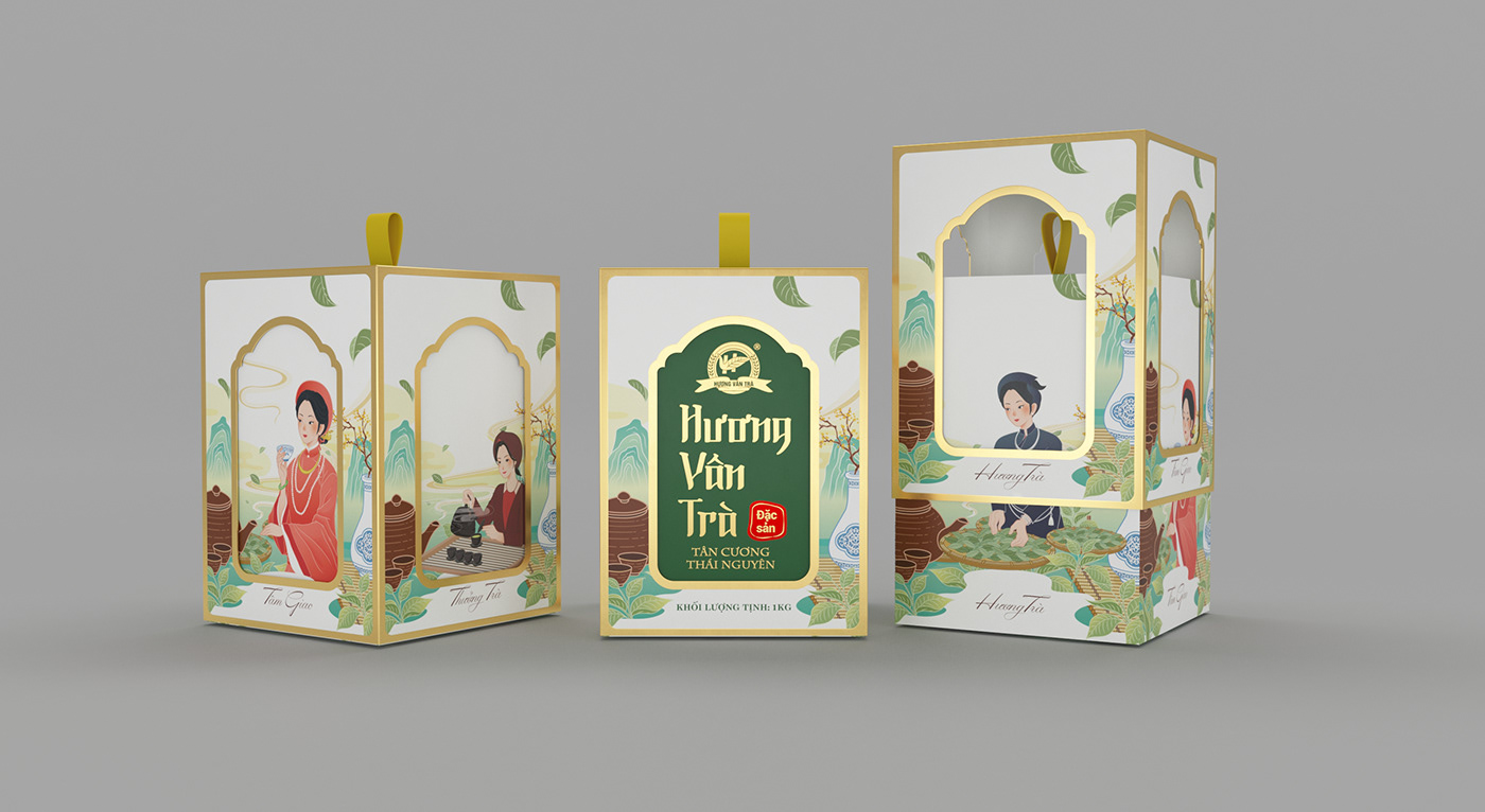 Packaging Label tea packaging design package