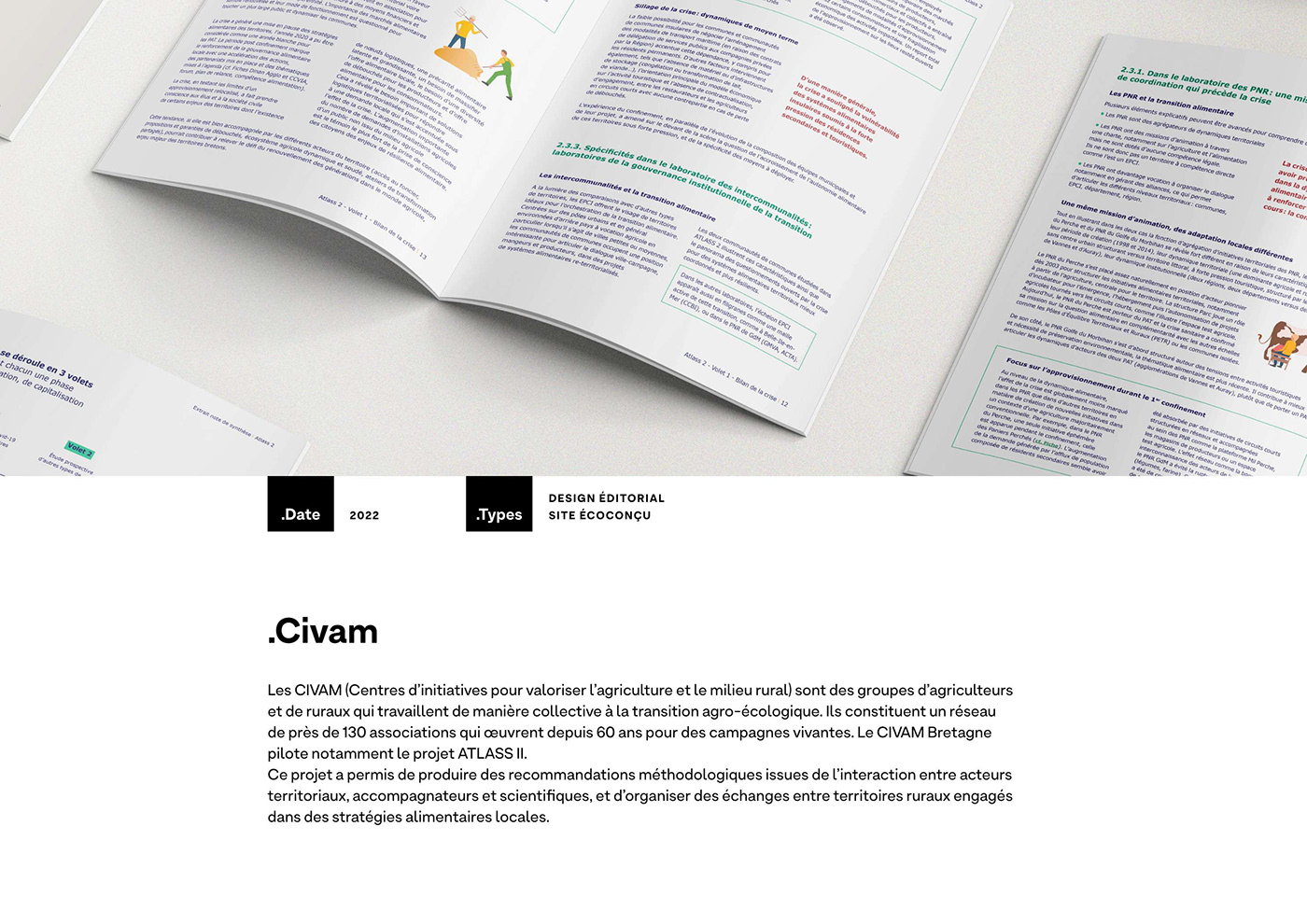 ecological ecologie editorial editorial design  green identity Sustainability Sustainable Design Web Design 
