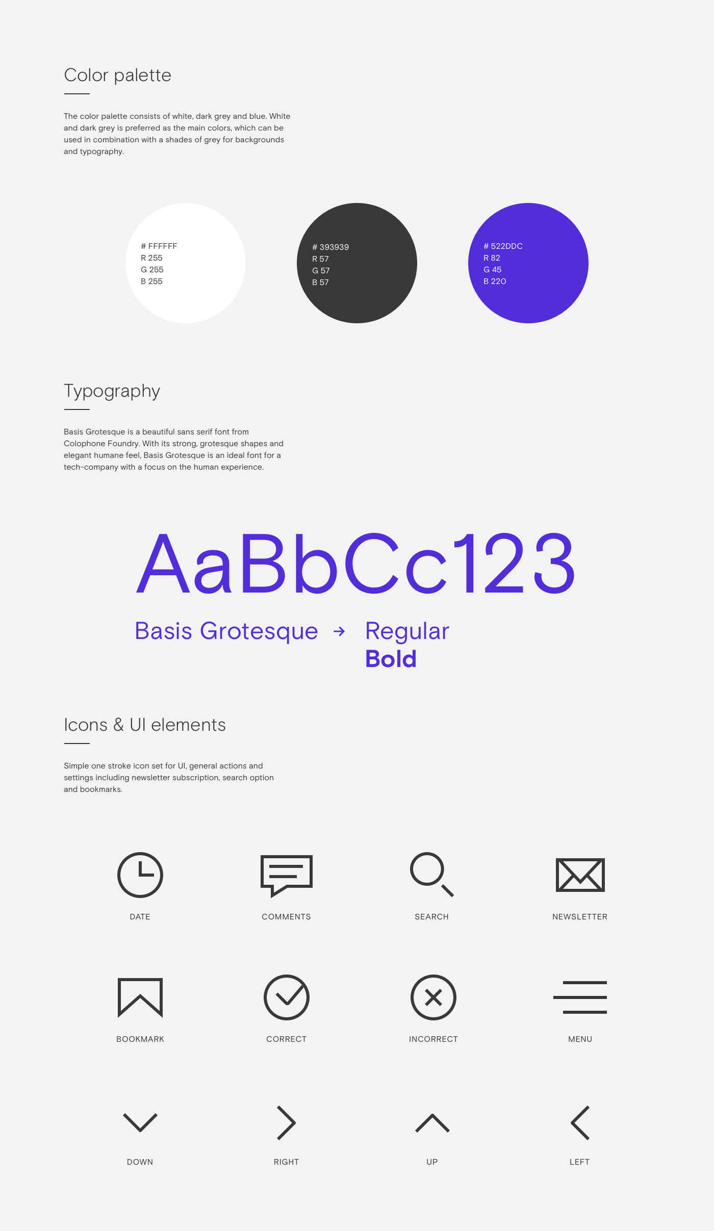 Blog Web Design  UI/UX Responsive template typo branding  icons editorial design 