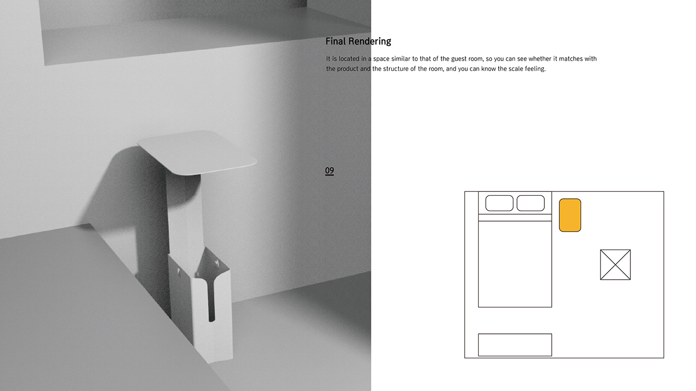 furnituredesign productdesign industrialdesign sidetable furniture hotel DesignProcess