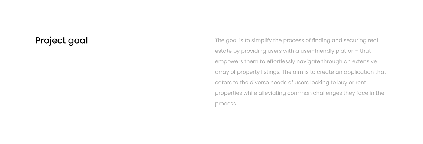 real estate Mobile app UX design Rentals apartments Listings search UI/UX property search User Experience Design