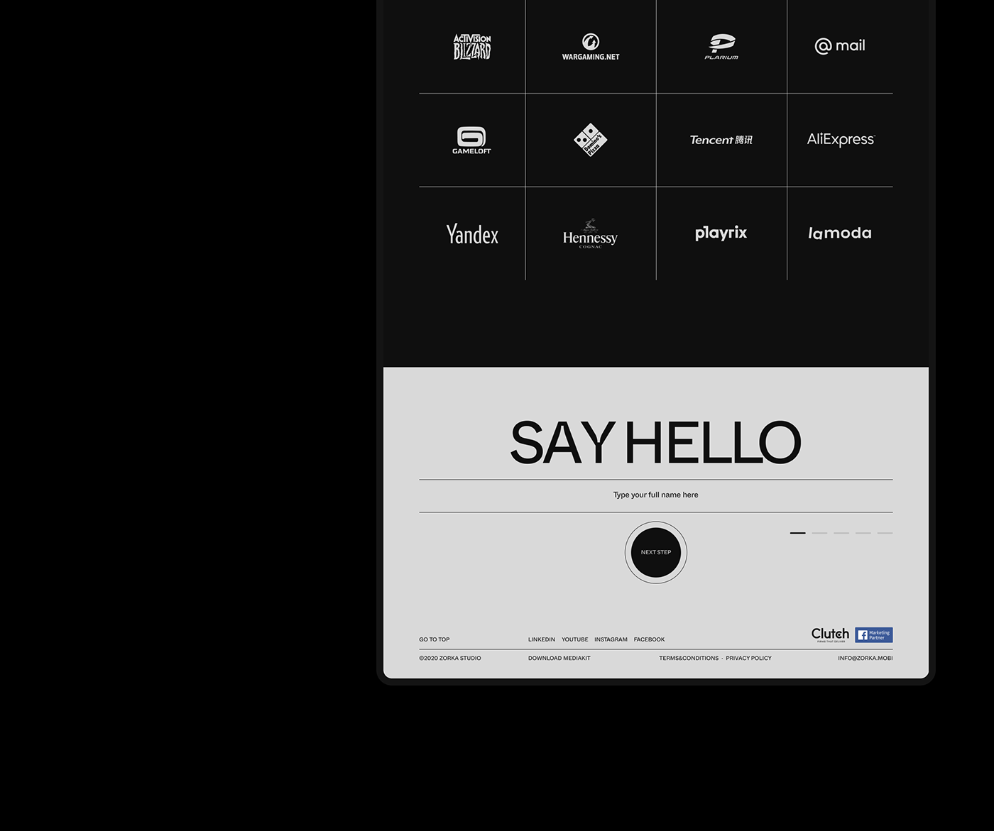 agency agency site black grid Layout layoutdesign marketing   swiss typography   Website