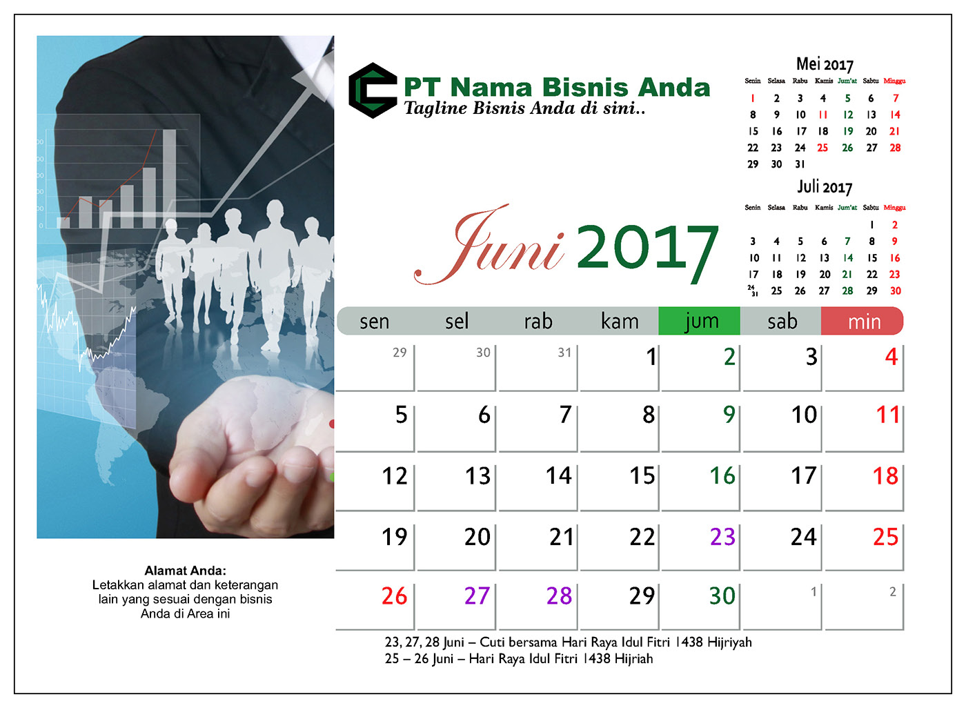Kalender meja 2017 free calendar templates Desktop calendar free