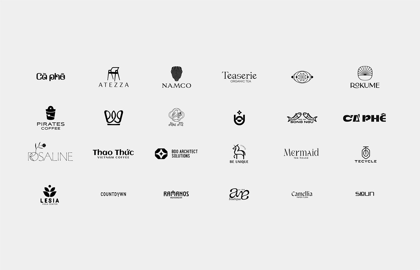 brand identity branding logofailio logofolio logos Logotype marks vuphamdesign