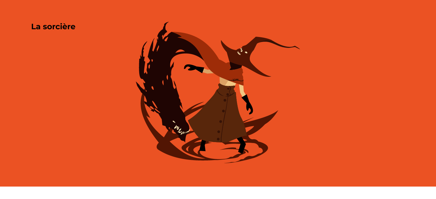 alchimiste archère archetype assassin Clerc ILLUSTRATION  Illustrator sorcière