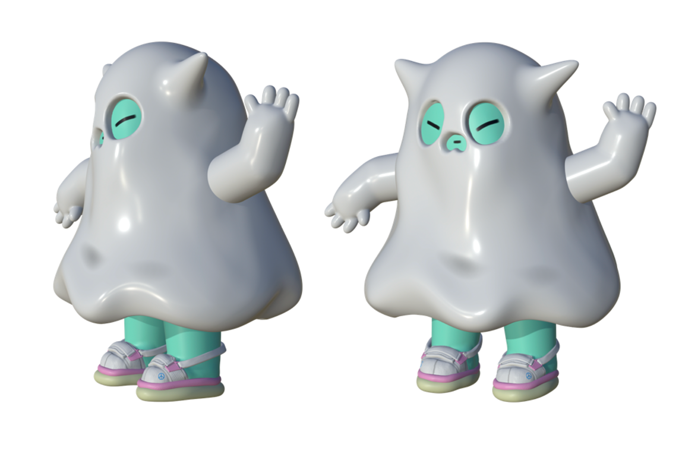 3D Character design  cartoon 3d animation ILLUSTRATION  3D Character Design instagram mask