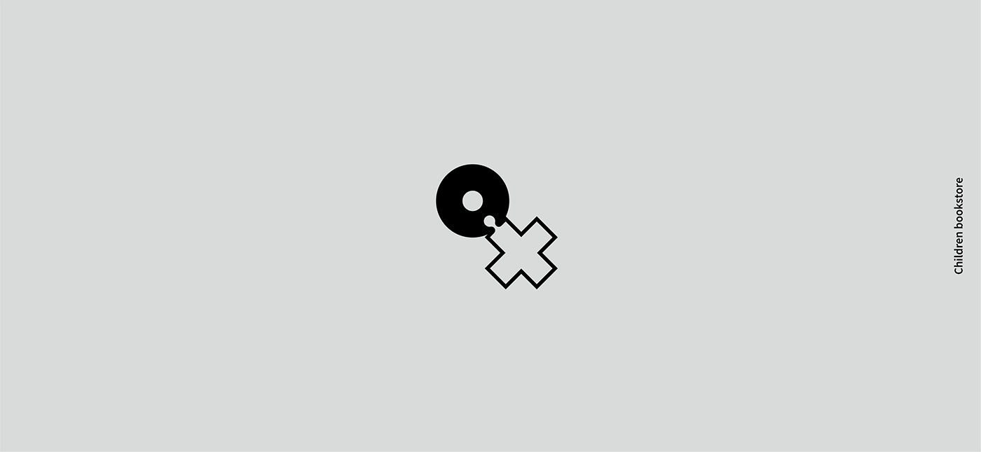 logo mark symbol minimal vector geometry circle bird sign