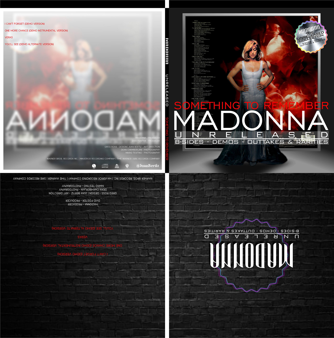 Album design madonna music package pop Project unreleased