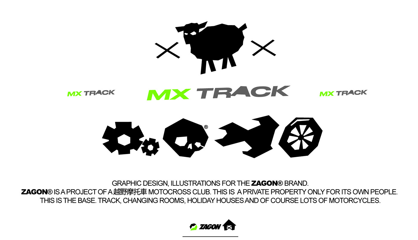 apparel branding  extreme Motocross mx Racing sport stickers streetwear tshirt