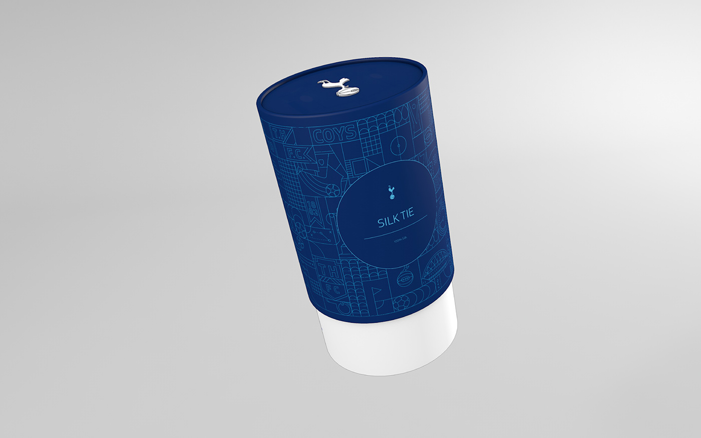ILLUSTRATION  Packaging modular flexible football Tottenham Hotspur Spurs branding  Retail
