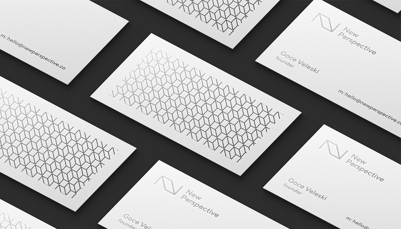 brand architecture Perspective logo Logotype studio minimal Brand Design graphic pattern