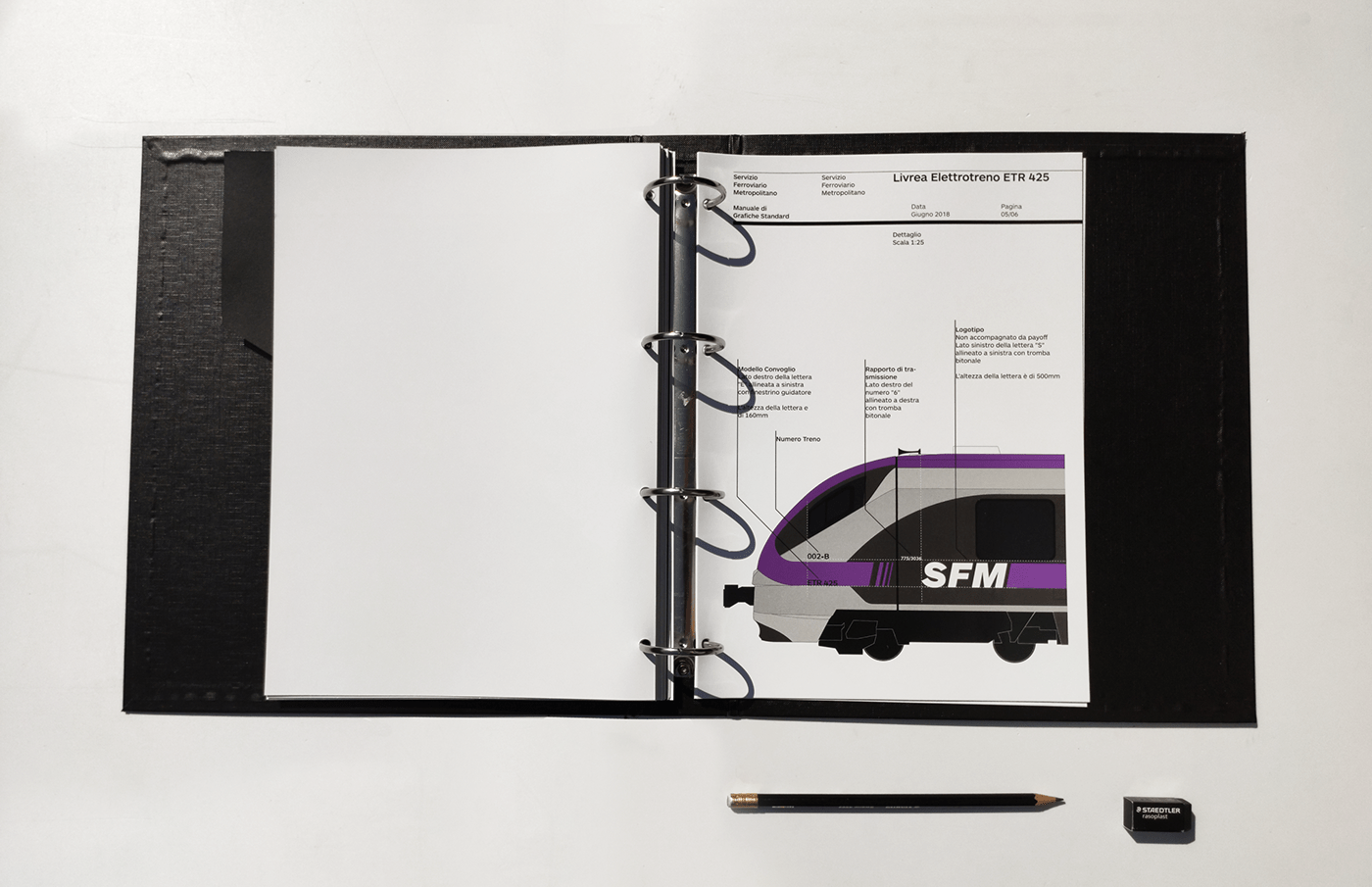 manuale manual train massimo vignelli Trenitalia rebranding Logo Design InDesign stamp metropolitan