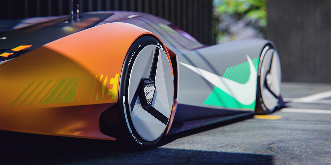 Automotive design car design blender car sketch 3d modeling supercar design Nike car