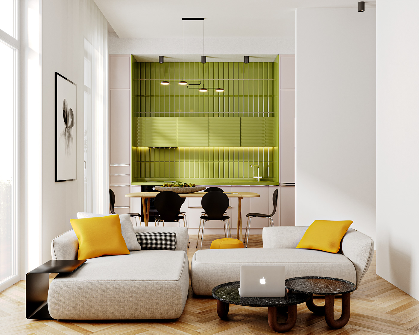 architecture interior design  Render visualization 3ds max corona modern archviz CGI vray
