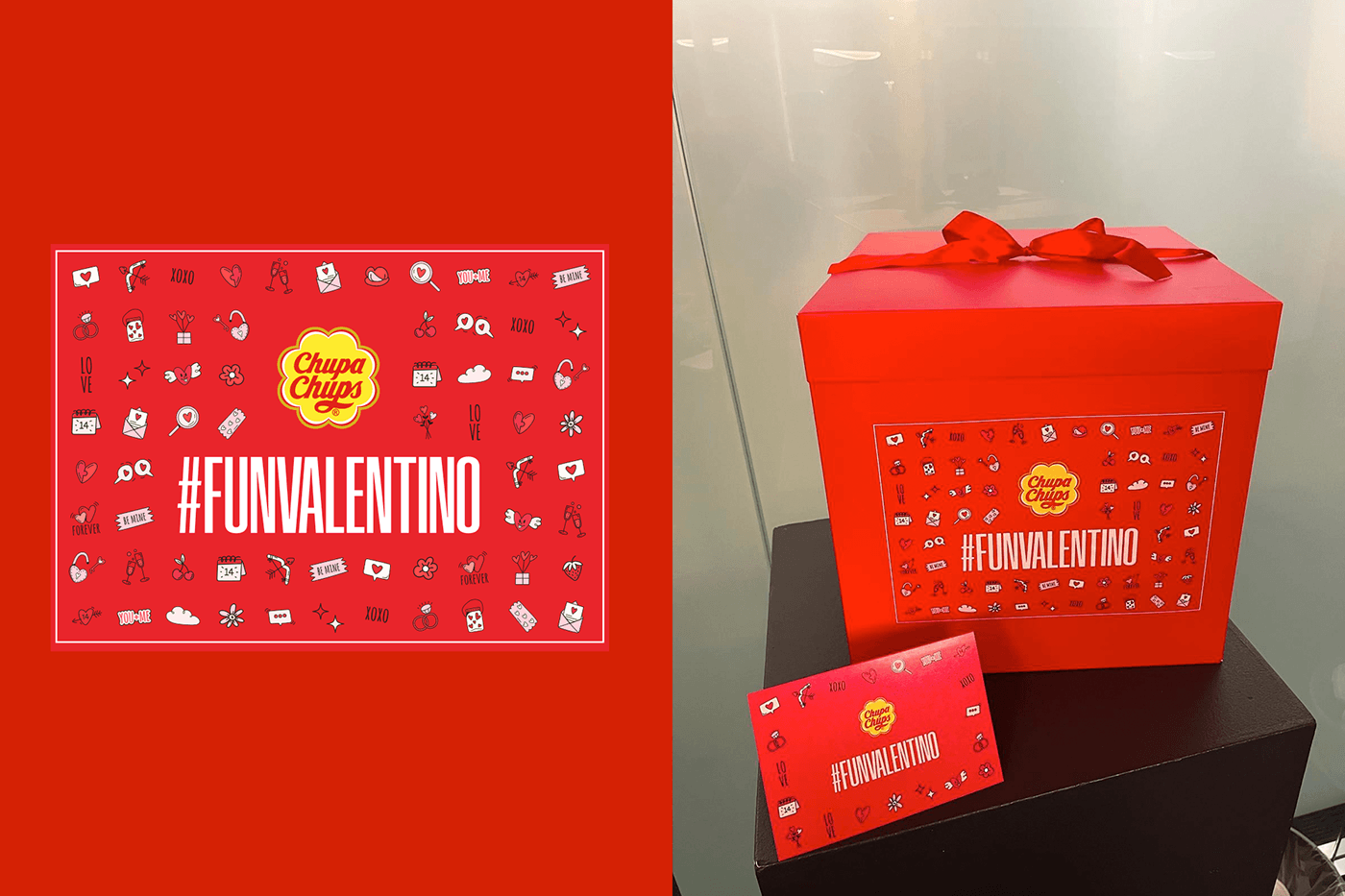 gift box Garnier Packaging branding  visual identity Graphic Designer Social media post marketing   chupa chups influencer marketing