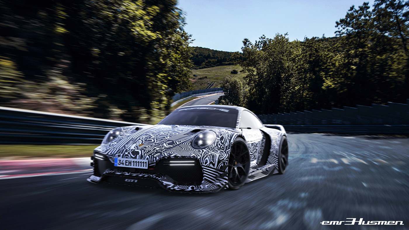 Porsche 911GT1 cardesign concept emrEHusmen tuning